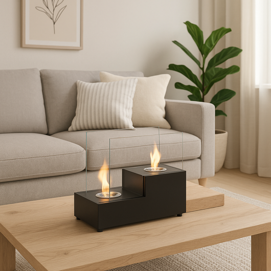 Scala, Biocamino da tavolo (20cm X 40cm H. 39cm)