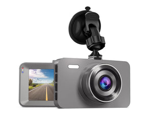 Dashcam Auto 1080P FHD IR Notte WDR Registrazione Loop G-Sensor 3" LCD