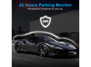 Dashcam Auto 1080P FHD IR Notte WDR Registrazione Loop G-Sensor 3" LCD