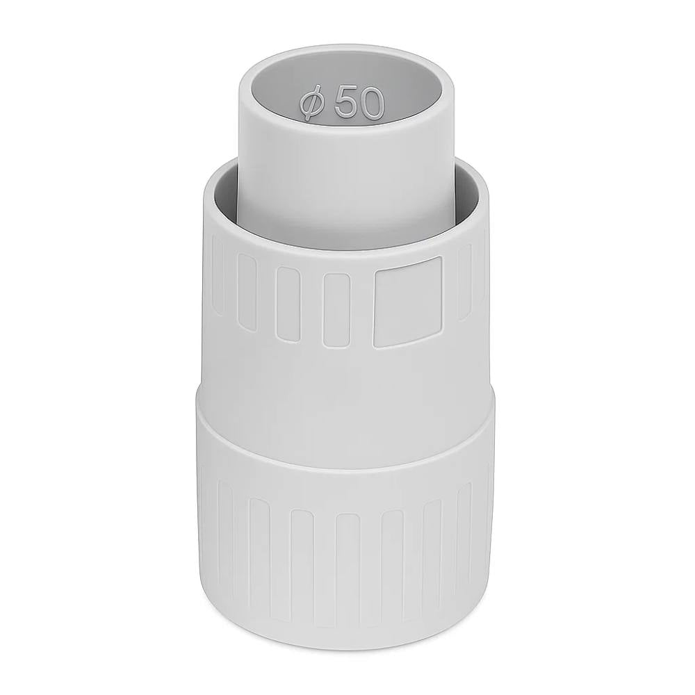 Raccordo dritto faeg ip65 per tubo guaina elettrica in tecnopolimero *** diametro 50 millimetri, confezione 1