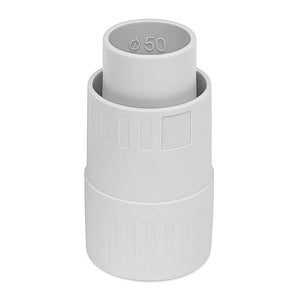 Raccordo dritto faeg ip65 per tubo guaina elettrica in tecnopolimero *** diametro 50 millimetri, confezione 1