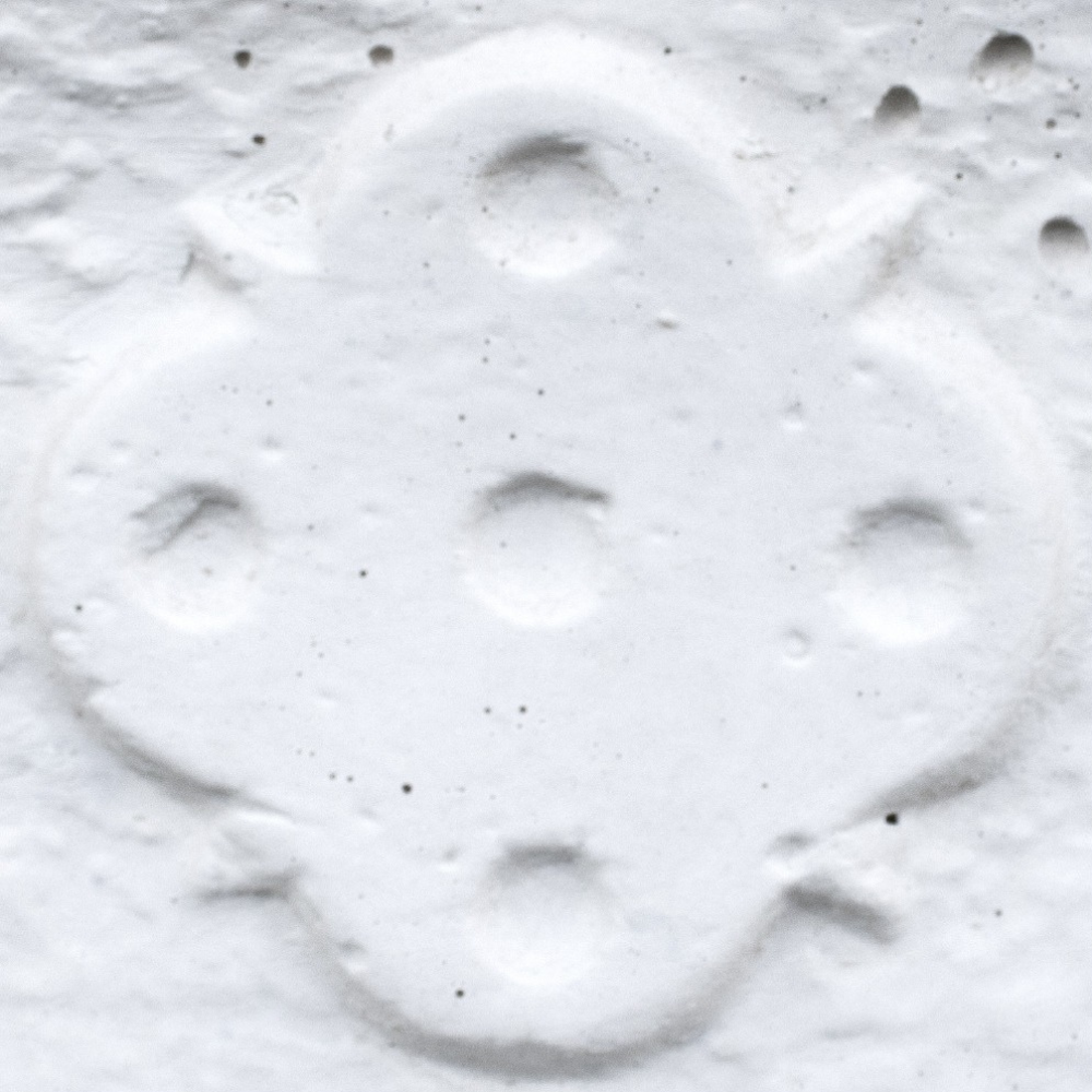 Pilozza lavabo bianca serie romantica cemento calcestruzzo 90 x 50 x h.28 cm