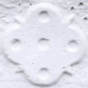 Pilozza lavabo bianca serie romantica cemento calcestruzzo 90 x 50 x h.28 cm