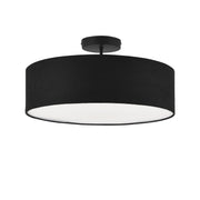 Plafoniera 3 x E27 diametro 45 cm bianco nero 03_0007606