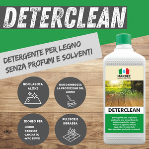 Detergente per pavimenti in legno DETERCLEAN   1LT