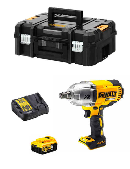 Dewalt avvitatore ad impulsi  dcf899p1t (1 x 5,0 ah + dcb115 + tstak ii) 0660989123475