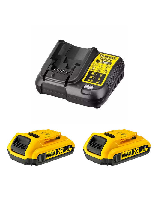 Dewalt power set  (2 x 18v 2,0 ah + dcb107) 0660989127459