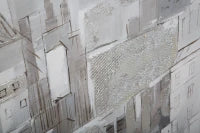 Dipinto Su Tela Paris Roofs Cm 90X3X120