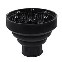 Diffusore universale per phon asciugacapelli in silicone pieghevole Art. 360