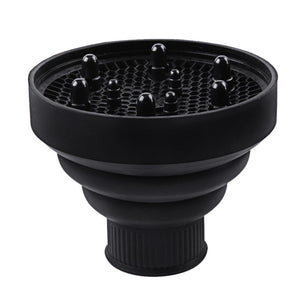 Diffusore universale per phon asciugacapelli in silicone pieghevole Art. 360