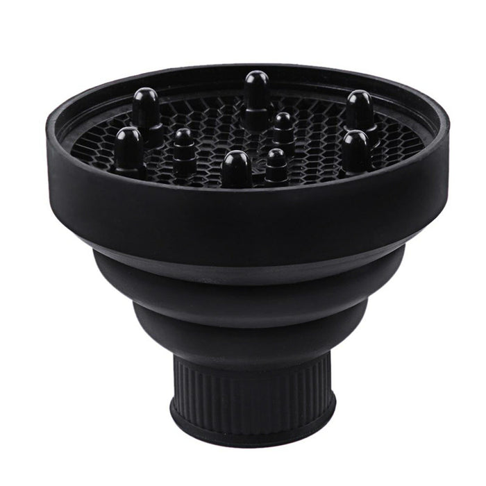 Diffusore universale per phon asciugacapelli in silicone pieghevole Art. 360