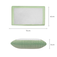Cuscino in memory foam Anti-Russamento Bio - La Soluzione per Respirare Meglio - Apollo - 72x42x12cm