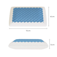 Cuscino in memory foam Anti-Russamento - Dì Addio al Russare - Zeus - 72x42x12cm