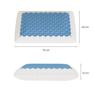 Cuscino in memory foam Anti-Russamento - Dì Addio al Russare - Zeus - 72x42x12cm