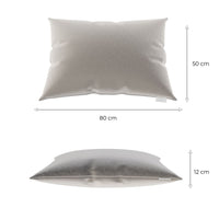 Cuscino in fiocco di memory - Il Più Scelto per un Sonno Senza Dolori - Glauco - 80x50x12cm