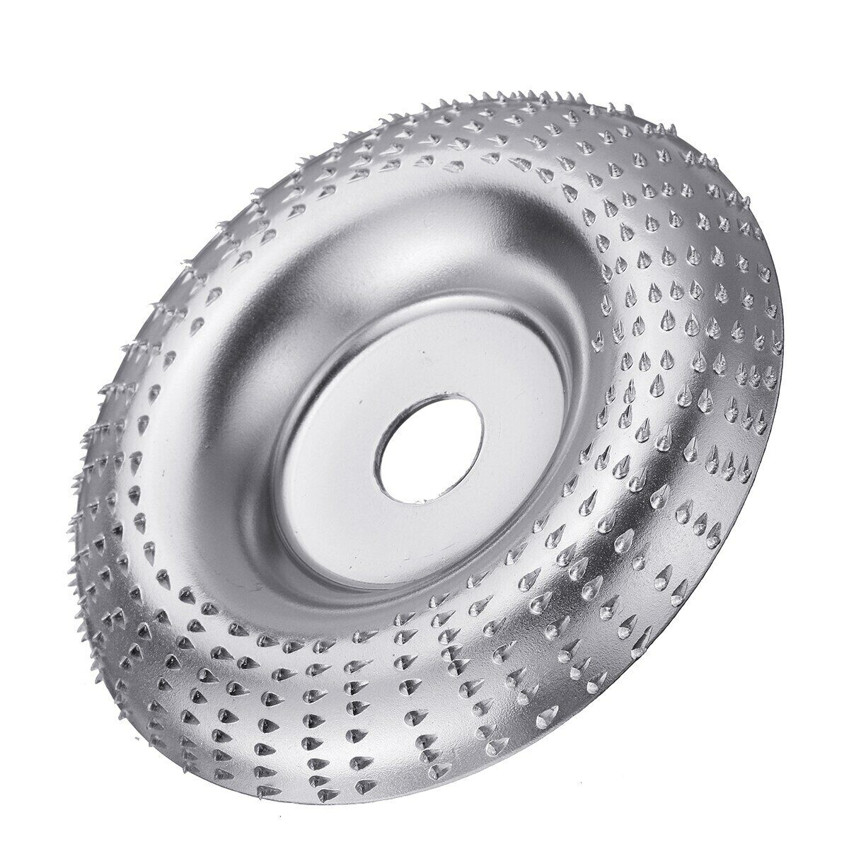 Disco smerigliatrice angolare raspa levigatura intaglio legno 115mm foro 22mm