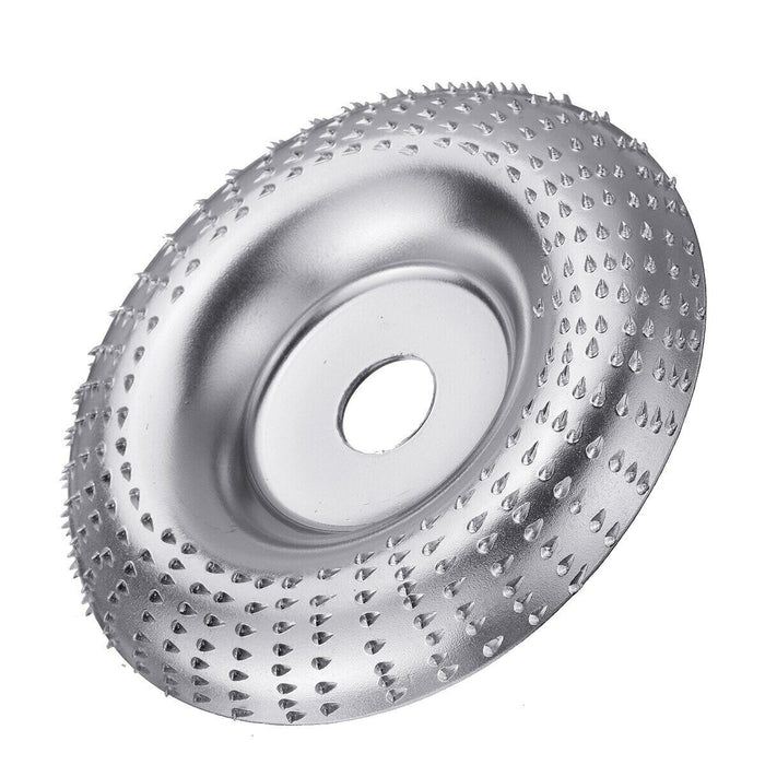 Disco smerigliatrice angolare raspa levigatura intaglio legno 115mm foro 22mm