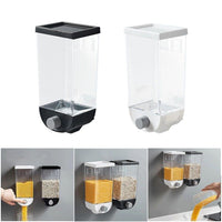 Dispenser da muro per cereali pasta legumi contenitore dosatore 1KG in plastica