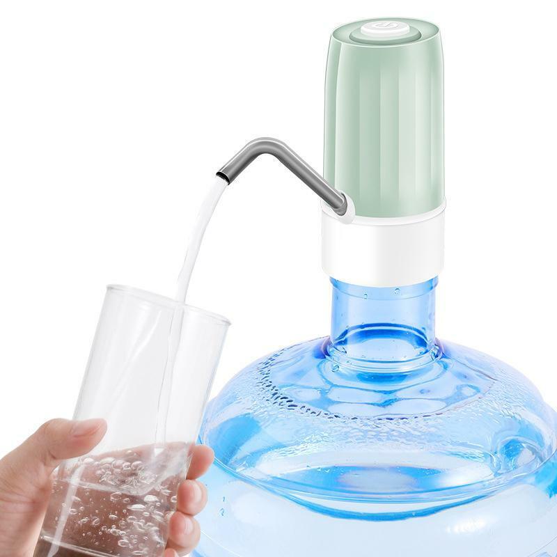 Dispenser erogatore d' acqua rubinetto elettrico per boccioni ricaricabile usb