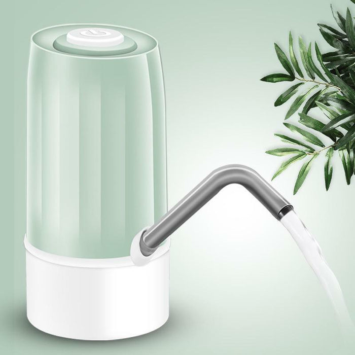 Dispenser erogatore d' acqua rubinetto elettrico per boccioni ricaricabile usb