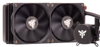 Dissipatore a liquido ICECORE 240 - 240mm- Skt Universale- PWM Black fan