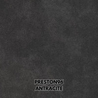 Divano angolare Stefy con penisola contenitore destra 268x212 in tessuto Preston 96