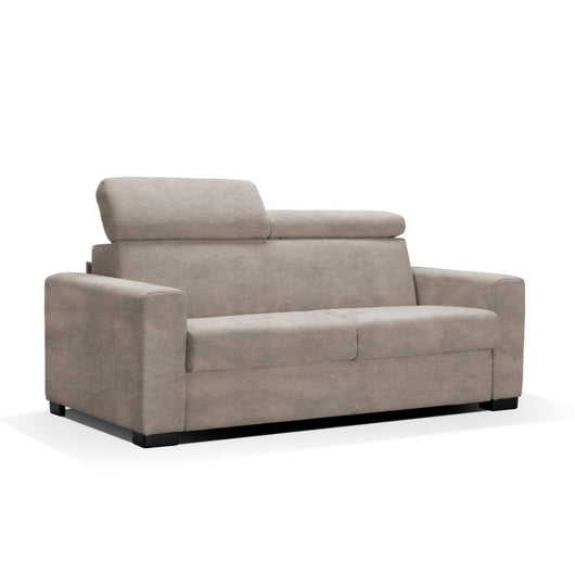 Divano letto Pisa 3 posti in nabuk Munich 39 tortora