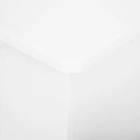 Copritermosifoni a Doghe con Ripiano Portaoggetti, in Legno, 172x19x81 cm, Bianco