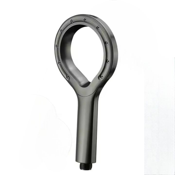 Doccetta Ricambio Multigetto Aerato Per Doccia Soffione Doccia 1/2 NERO Art87515