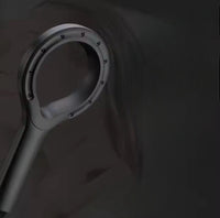 Doccetta Ricambio Multigetto Aerato Per Doccia Soffione Doccia 1/2 NERO Art87515