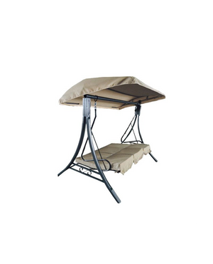 Dondolo tre posti reclinabile a letto 190x170x110cm ecrÃ¹ Sicorage Azen