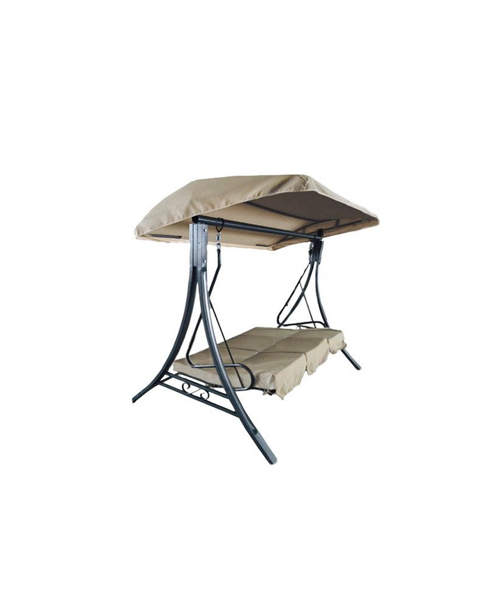 Dondolo tre posti reclinabile a letto 190x170x110cm ecrÃ¹ Sicorage Azen