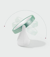 Doppio Specchio a led per trucco da tavolo girevole ingrandimento 5X WL8001