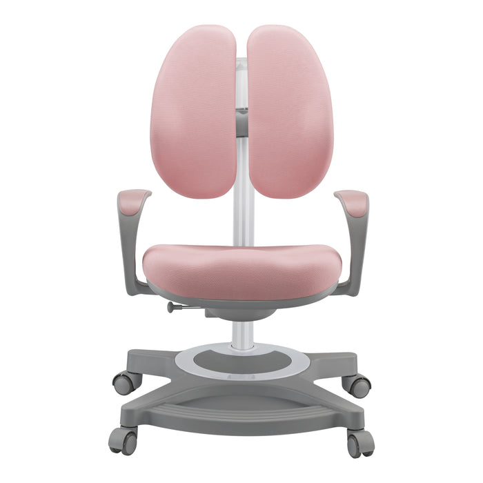 Sedia Girevole Partille per Bambini - Rosa [en.casa]