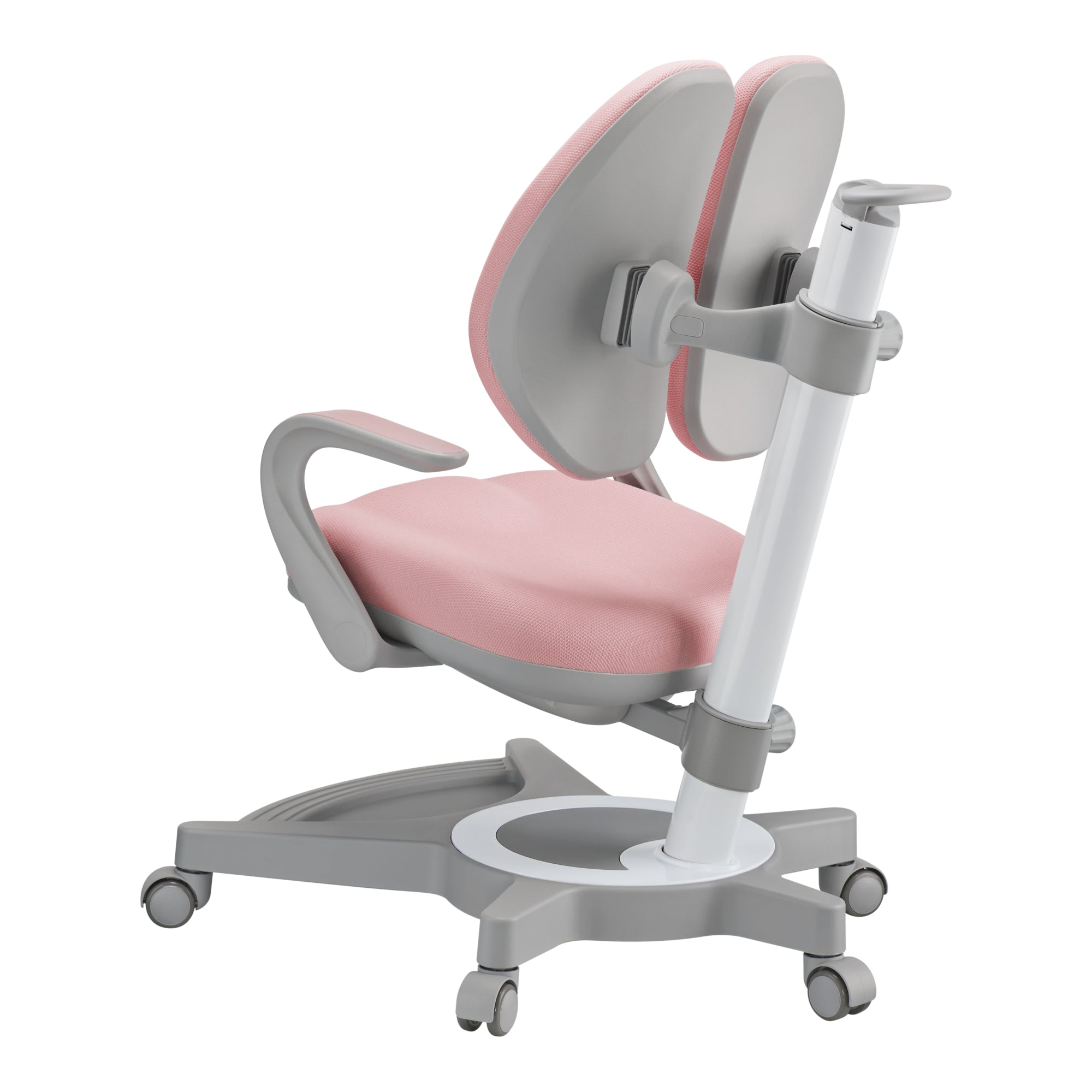 Sedia Girevole Partille per Bambini - Rosa [en.casa]