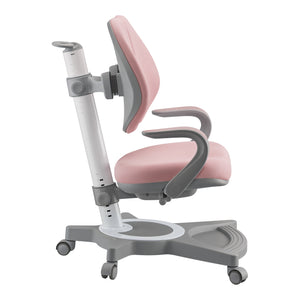 Sedia Girevole Partille per Bambini - Rosa [en.casa]