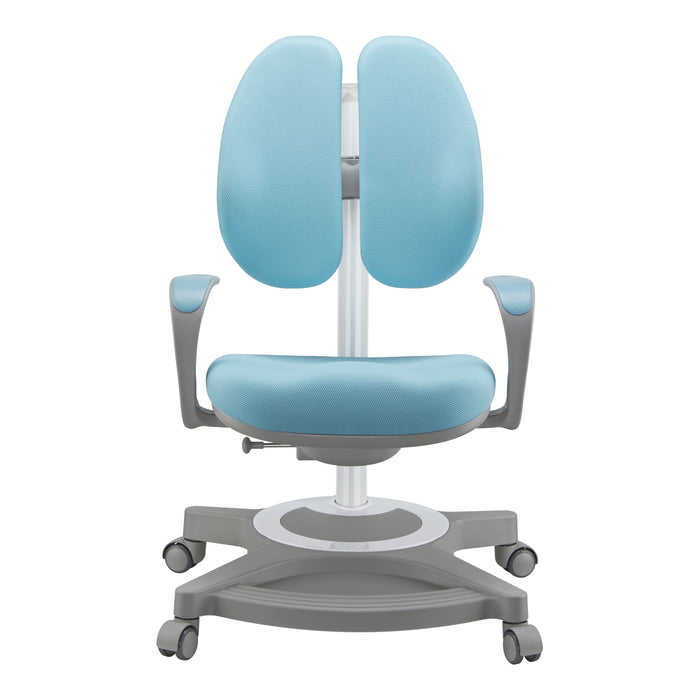 Sedia Girevole Partille per Bambini - Azzurro [en.casa]