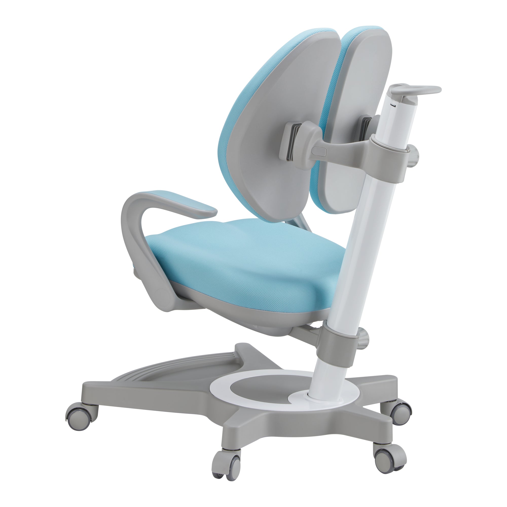 Sedia Girevole Partille per Bambini - Azzurro [en.casa]