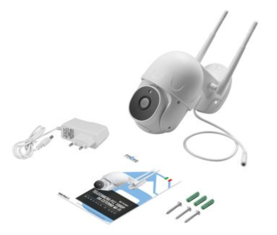 Telecamera ptz wi-fi esterno proxe 2 megapixel