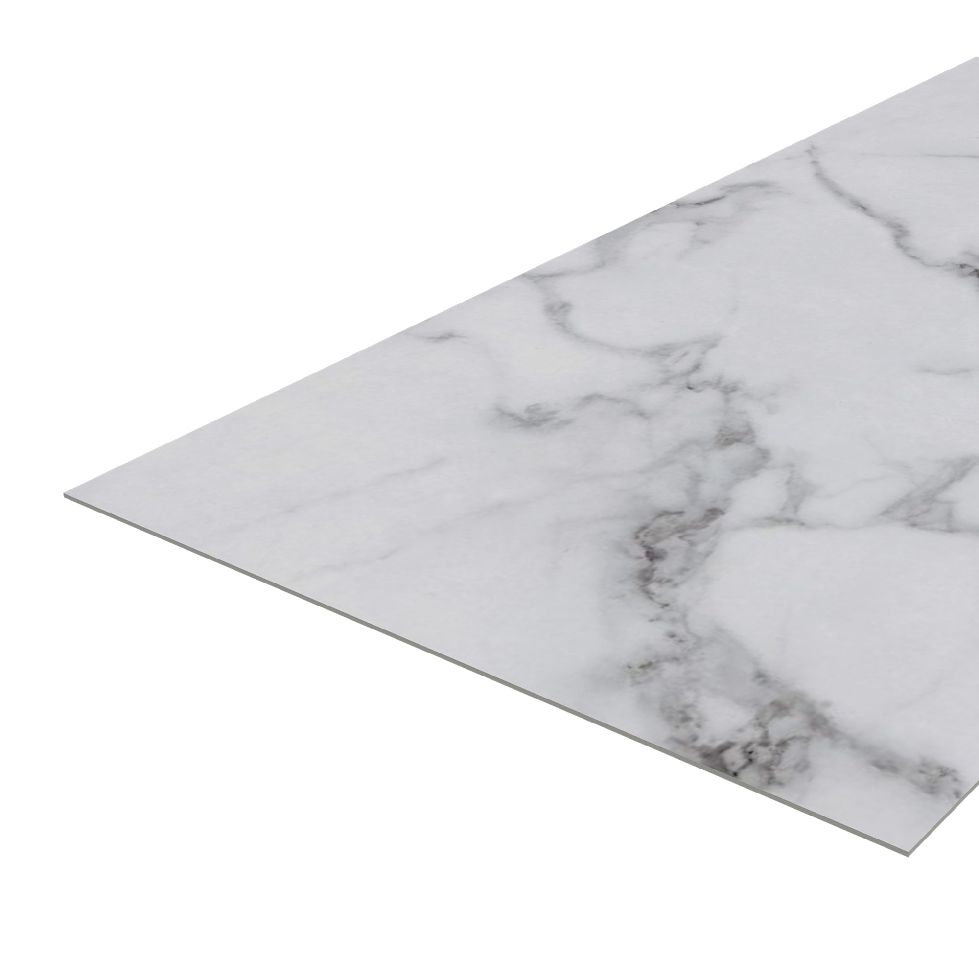 Set Bladel di 8 Pannelli Decorativi in PVC per Parete - Effetto Marmo White Marble [neu.haus]