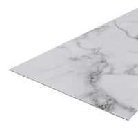 Set Bladel di 4 Pannelli Decorativi in PVC per Parete - Effetto Marmo White Marble [neu.haus]
