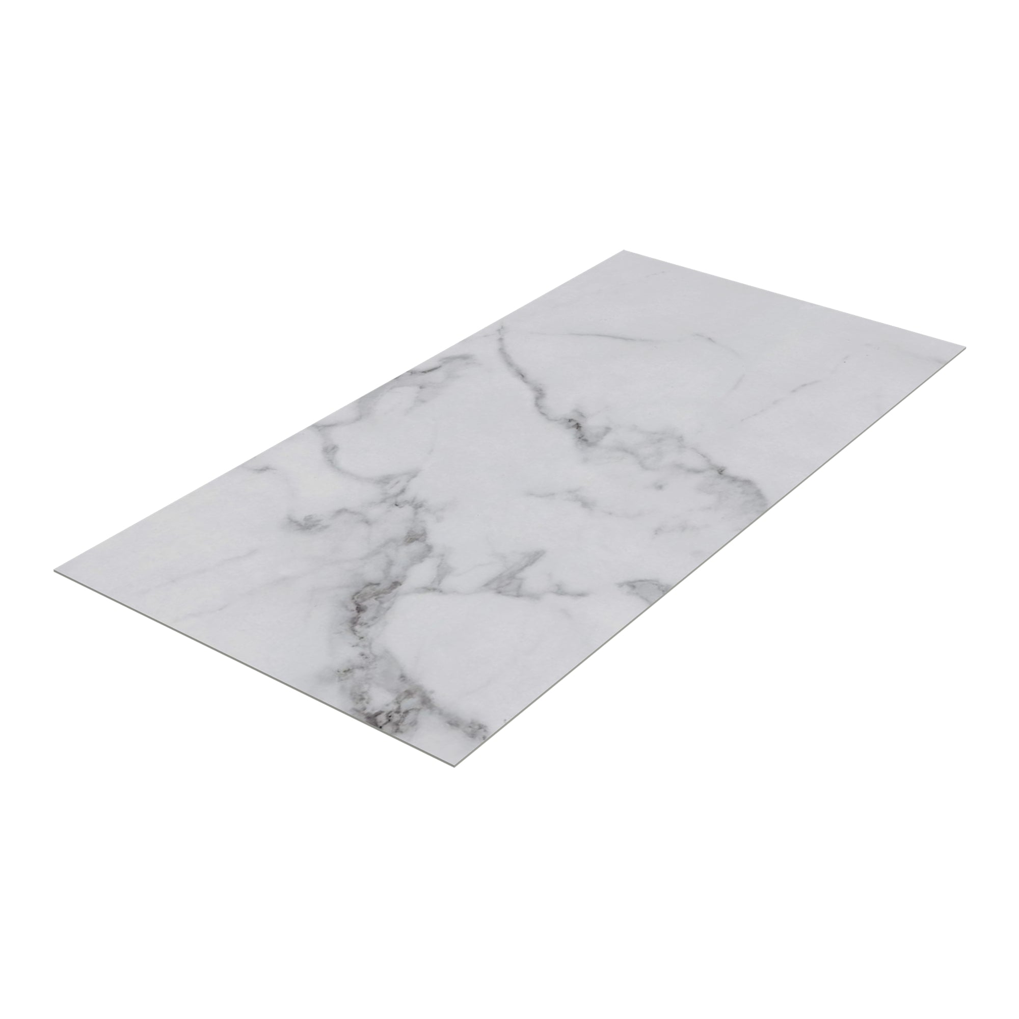 Set Bladel di 8 Pannelli Decorativi in PVC per Parete - Effetto Marmo White Marble [neu.haus]