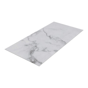 Set Bladel di 4 Pannelli Decorativi in PVC per Parete - Effetto Marmo White Marble [neu.haus]