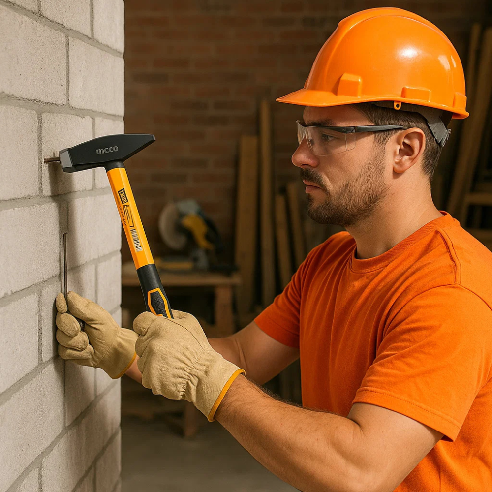 Martello tedesco impugnatura vetroresina antiscivolo maneggevole grammi 100