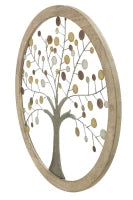 Pannello Da Muro Albero Della Vita Mirror Cm Ø  61X1.8