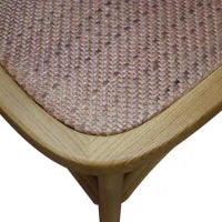 PAZZO DESIGN Sedia Oscar Finitura Naturale set da 4 sedie