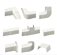 Canale bianco portacavi pvc condizionamento 60x45mm barra 2 metri