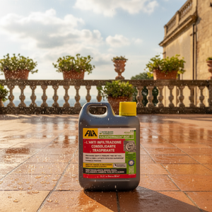 Salvaterrazza eco protettivo anti infiltrazione traspirante consolidante *** formato 1 lt, confezione 1