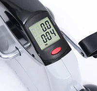 Outsunny - Attrezzo ginnico domestico Cyclette Bicicletta da camera Fitness schermo LED