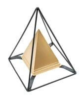 Piramide Gold Ferro cm 15X15X21